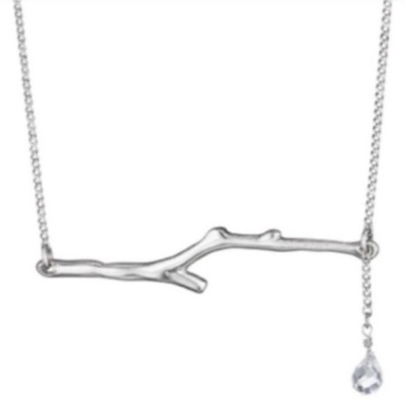 Brand New In Box Chloe + Isabel Silver Signature Branch Delicate Necklace RARE - Picture 6 of 10